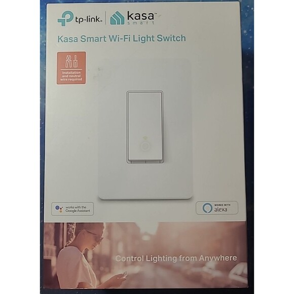 Kasa Smart Wi-Fi Light Switch - Model HS200 NEW NIB - Picture 1 of 4